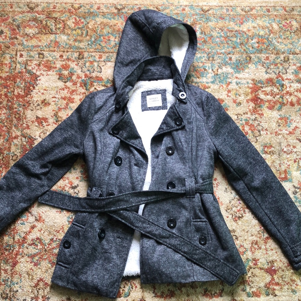 Warm jacket, gray, size M